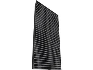Skyscraper Munich Park City 3D Model preview