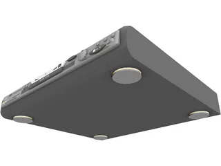DVD Player Sony 3D Model preview