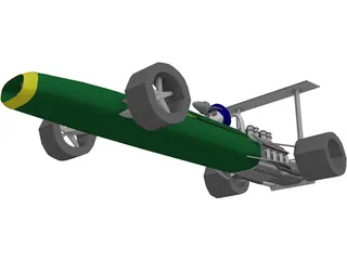F1 Lotus 3D Model preview