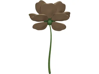 Camellialike 3D Model preview