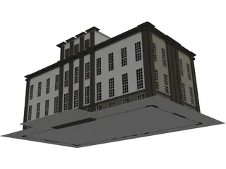 Building Old 3D Model preview