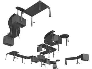 Moving Office 3D Model preview