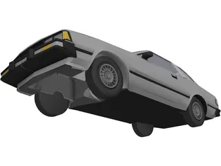 Nissan Silvia S110 3D Model preview