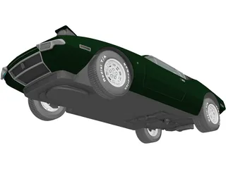 De Tomaso Pantera (1971) 3D Model preview