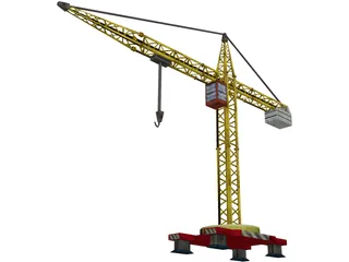 Crane 3D Model preview