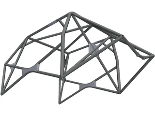 Roll Cage FIA 3D Model preview