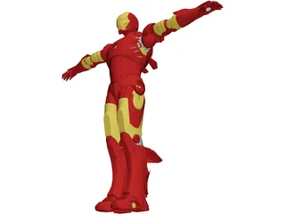 Iron Man [Rigged] 3D Model preview