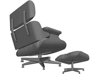 Barcelona Chair 3D Model preview