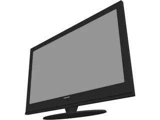Samsung Plasma TV PS-42Q91H 3D Model preview