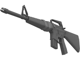 M16 3D Model preview