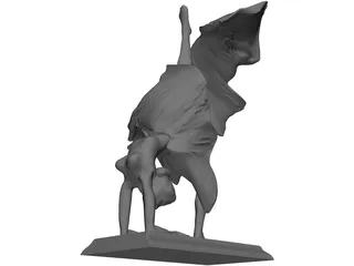 Figurine Statue 3D Model preview