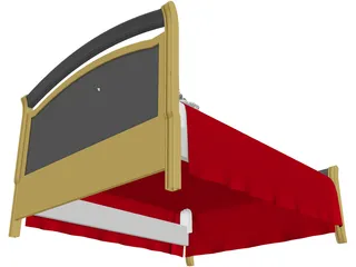 Bed 3D Model preview