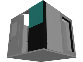 Stand SPA Folding Portable 3D Model preview