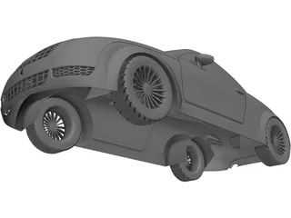 Audi TT 3D Model preview