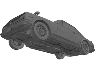 Nissan Skyline 2000GT-R 3D Model preview