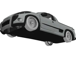 Peugeot Hoggar Concept 3D Model preview