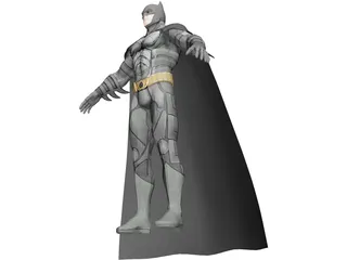Batman Captain Jack 3D Model preview