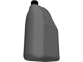 Plastic Tank 3D Model preview