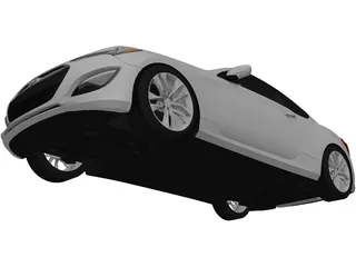 Hyundai Genesis Coupe (2012) 3D Model preview