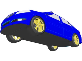 Toyota Vios 3D Model preview