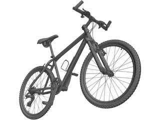Banshee Bike 3D Model preview