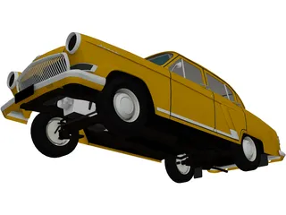 Gaz-21 Volga 3D Model preview