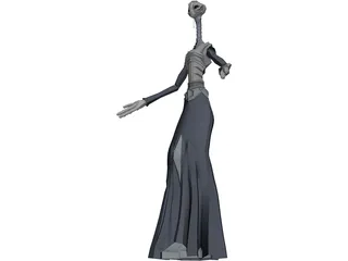 Star Wars Kaminoan 3D Model preview