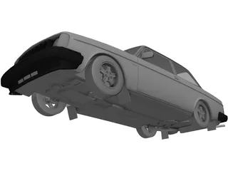 Volvo 242 Turbo (1976) 3D Model preview