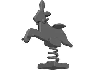Bunny Ride 3D Model preview