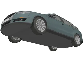 Volkswagen Passat Variant (2006) 3D Model preview