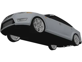Ford Mondeo MK IV (2007) 3D Model preview