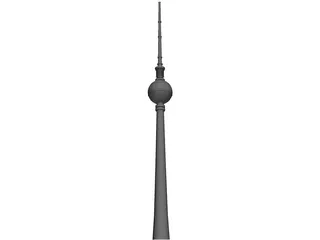 Berlin Tower 3D Model preview