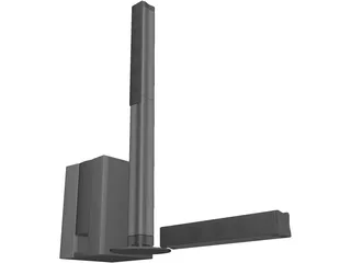Speakers 3D Model preview