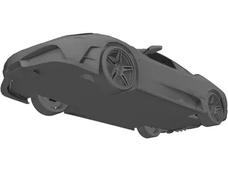 Ferrari F430 Scuderia 3D Model preview