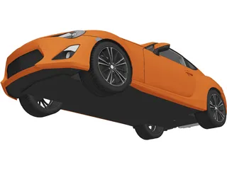 Toyota FT86 3D Model preview