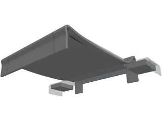 Bed 3D Model preview