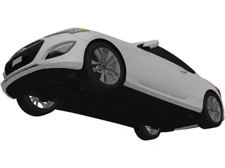 Hyundai Genesis Coupe (2013) 3D Model preview