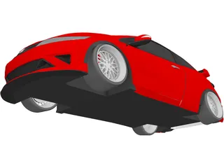 Honda Civic [Tuned] 3D Model preview