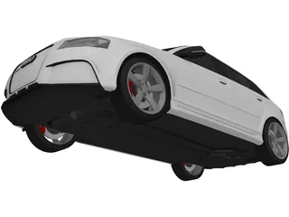 Audi RS3 8PA Sportback 3D Model preview