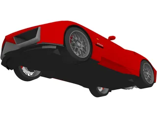 SVS Spada Codatronca Monza Racing 3D Model preview