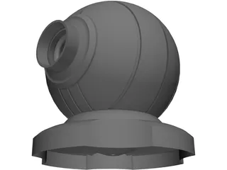 Web Camera 3D Model preview
