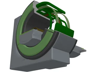 Magnetic Resonance Tomograph 3D Model preview