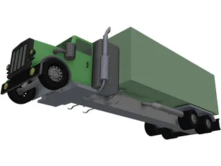 Truck 3D Model preview