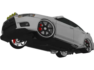 Mitsubishi Lancer Evo X [Tuned] 3D Model preview