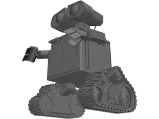 WALL-E 3D Model preview