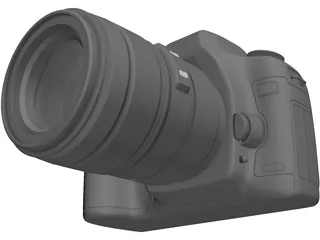 Canon EOS Photo Camera 3D Model preview