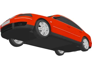 Volkswagen Passat 3D Model preview