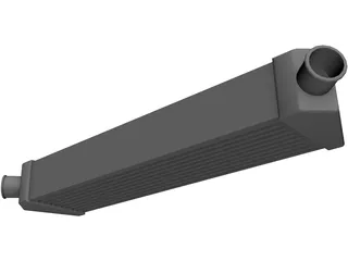 Intercooler Air-to-Air 3D Model preview