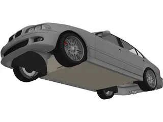 BMW M5 3D Model preview