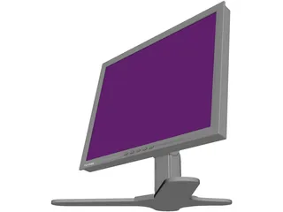 Viewsonic Monitor 3D Model preview